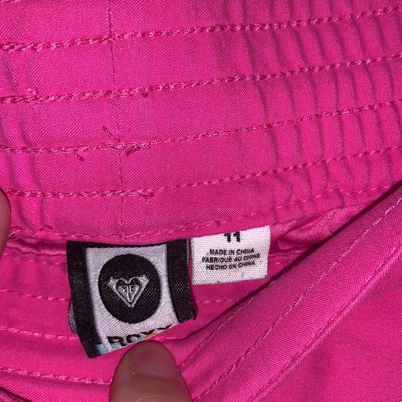 Roxy Size 11 Pink Shorts - Picture 3 of 3
